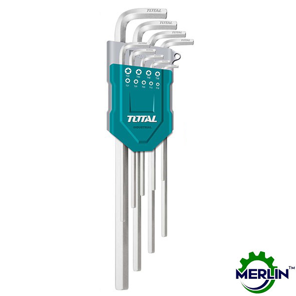 TOTAL 9pcs Hex Key (Long)